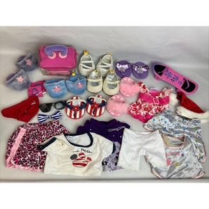 Large mixed lot Build a Bear Clothes Shoes Accessories Furbulous Beauty Kit BAB